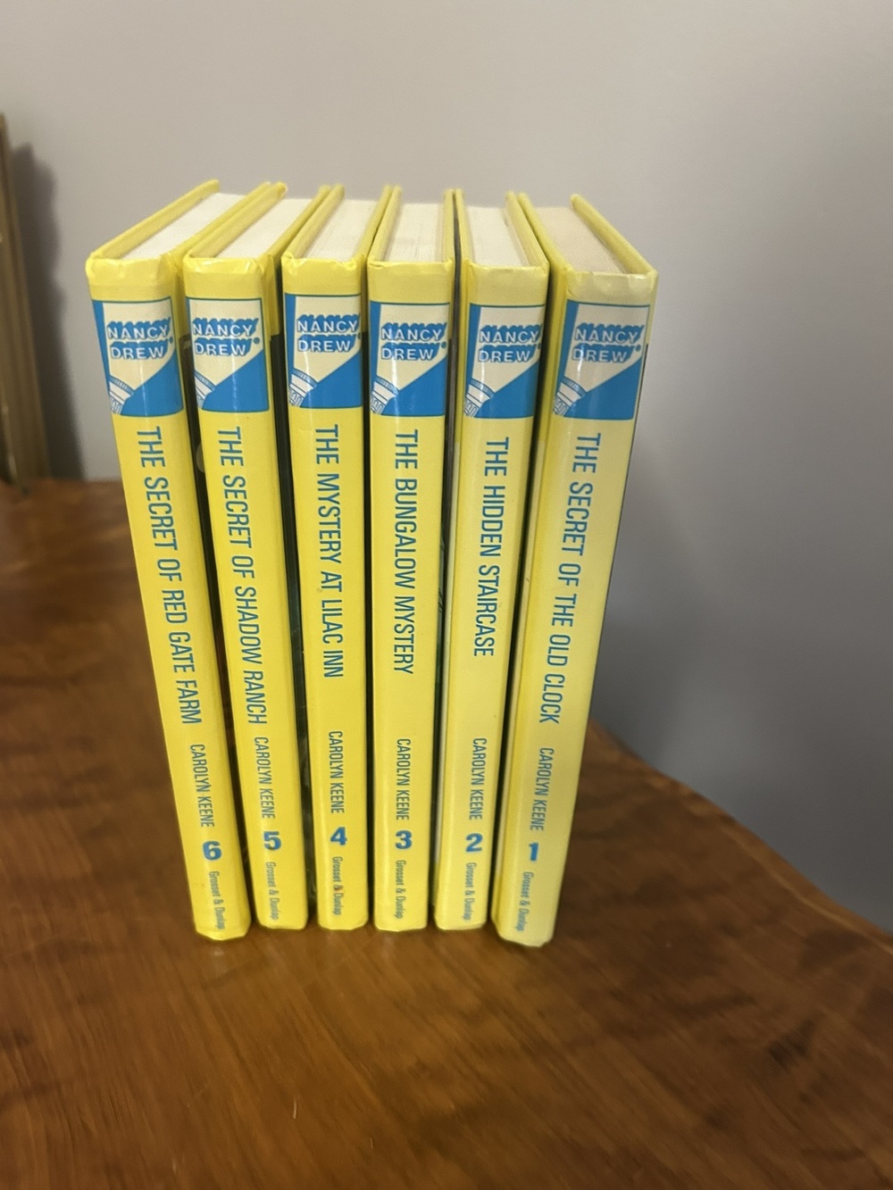 Nancy Drew Mystery Hardcover Books Volumes 1-6 Starter Set Carolyn Keene